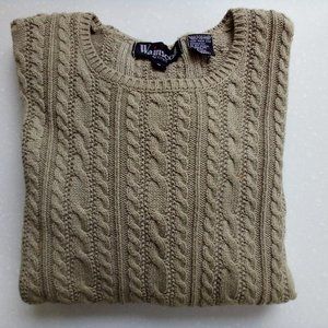 Wainscott Petites cotton cable sweater